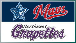 Mavericks Baseball and Northwest Grapettes Softball