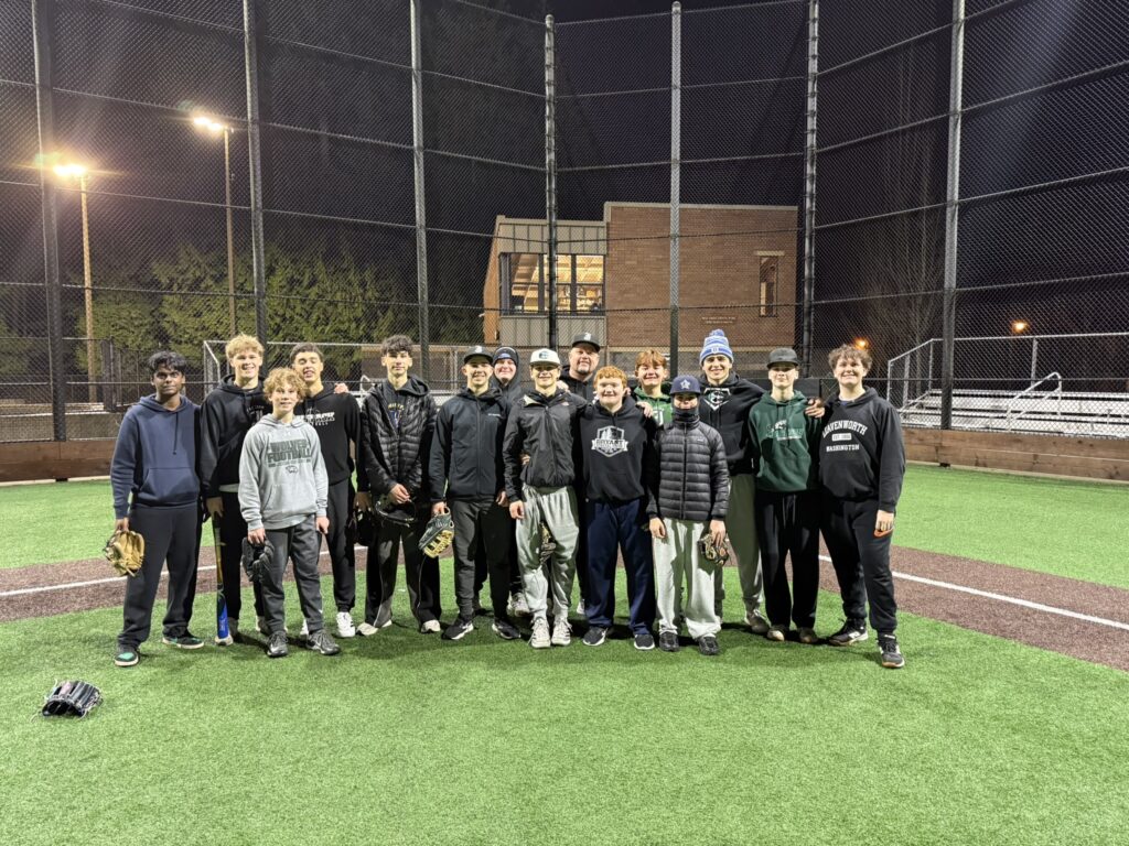 JHS Baseball Volunteers at Mill Creek Little League Tryouts