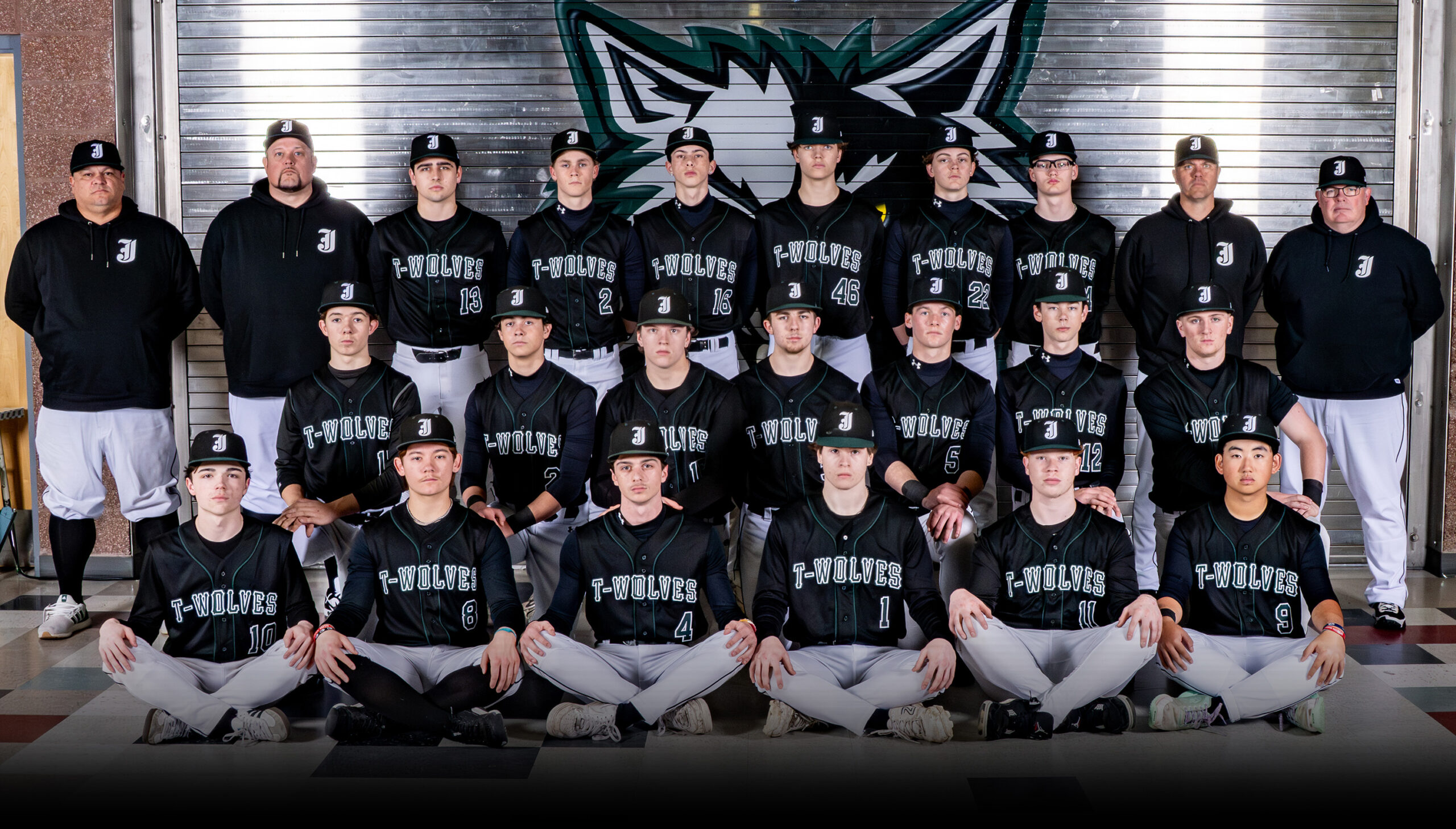 Jackson High School Varsity Baseball 2026 Team Photo